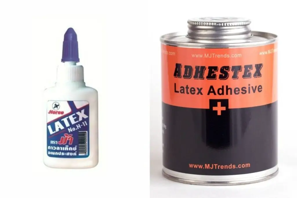 latex based glue to explain why does glue smell like fish