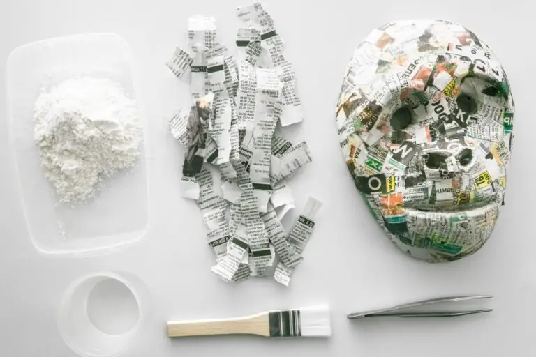 Can You Use Glue Without Water for Paper Mache?